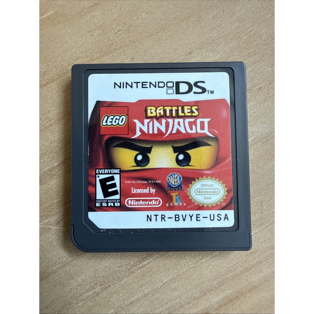 LEGO Battles:‎ Ninjago (Nintendo DS, 2011) English CARTRIDGE ONLY